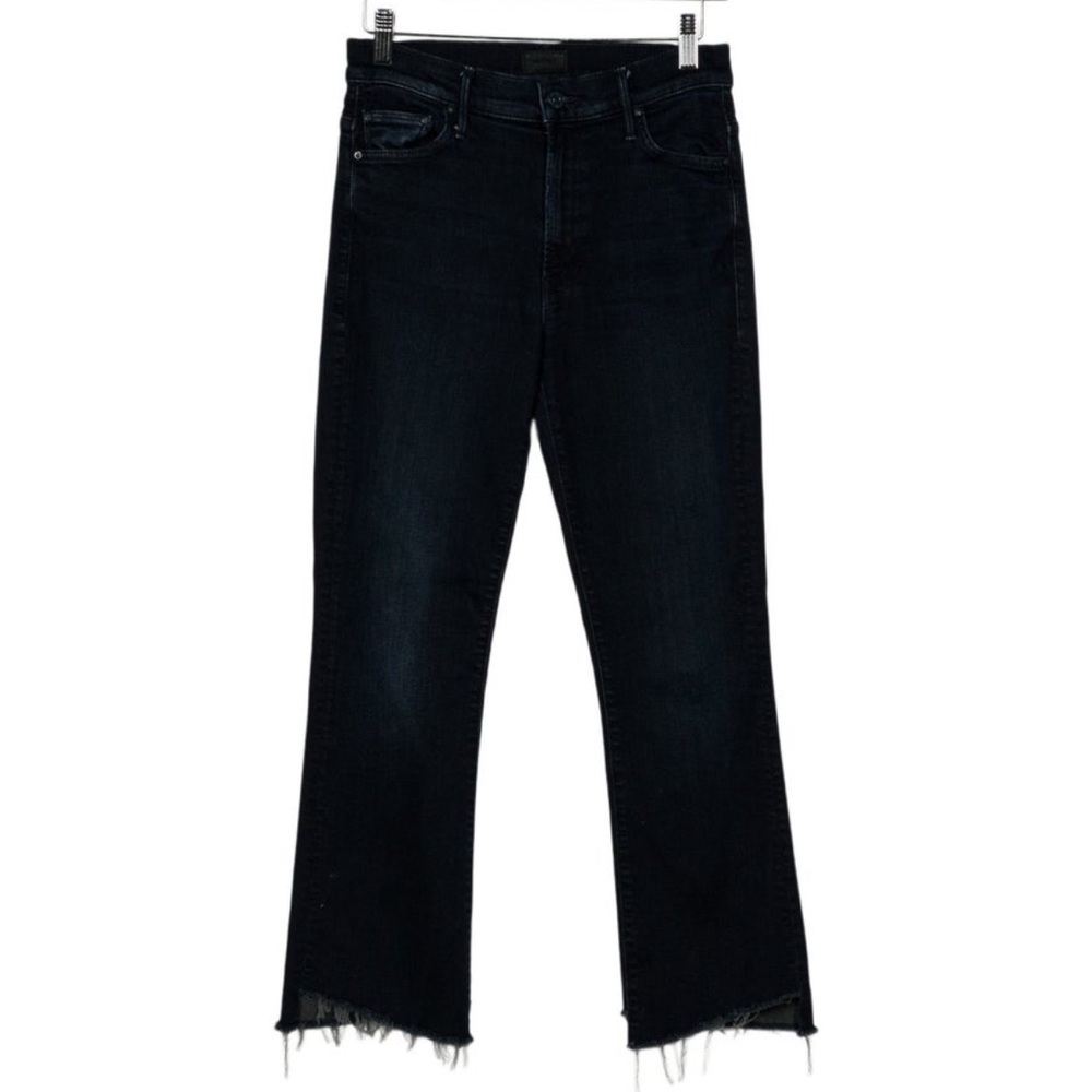 MOTHER mid rise straight leg jeans